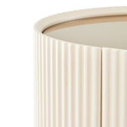 Console Table Silken Matte Cream Lisbon Collection by Michael Amini LFR-LSBN223-140