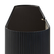 Console Table Silken Matte Black Lisbon Collection by Michael Amini  LFR-LSBN223-826