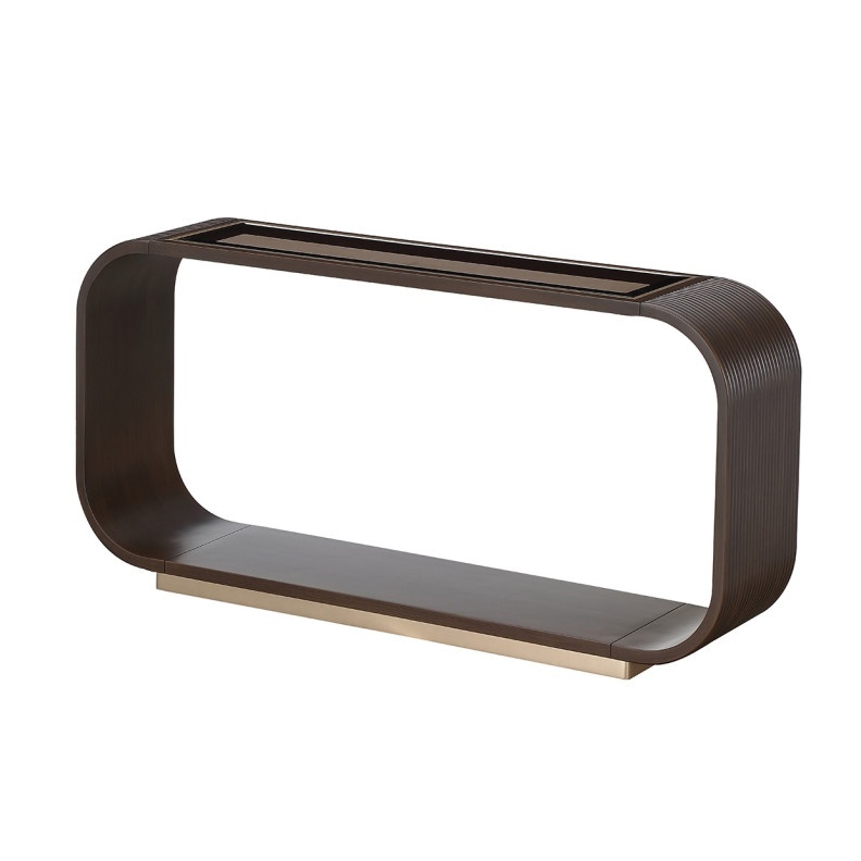Console Table Espresso Finish West Kensington Collection By Michael Amini  9096223-417