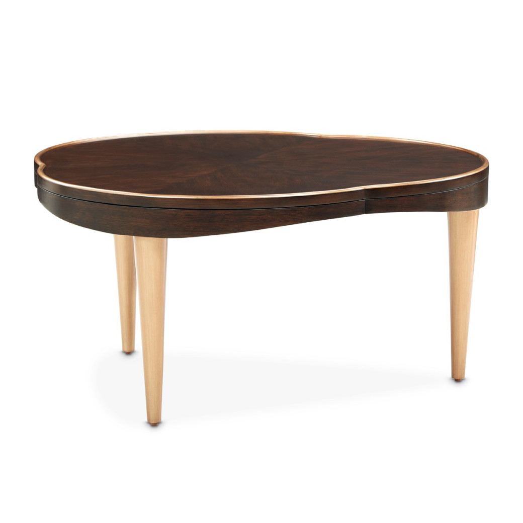Cocktail Table Warm Pecan Camellia Field Collection By Michael Amini 9090204-400
