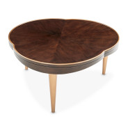 Cocktail Table Warm Pecan Camellia Field Collection By Michael Amini 9090204-400