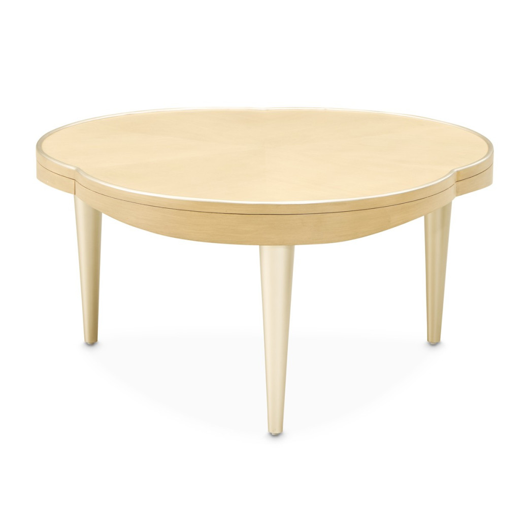 Camellia Field Cocktail Table Caramel Collection by Michael Amini  9090204-134