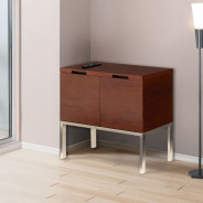 Incept Storage Cabinet Dark Almond by Michael Amini 13612-48
