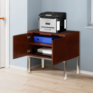 Incept Storage Cabinet Dark Almond by Michael Amini 13612-48
