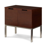 Incept Storage Cabinet Dark Almond by Michael Amini 13612-48