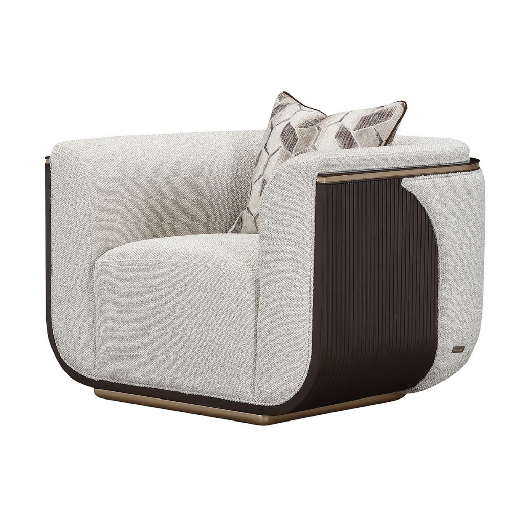 Matching Chair West Kensington Collection by Michael Amini 9096835-BUFF-417