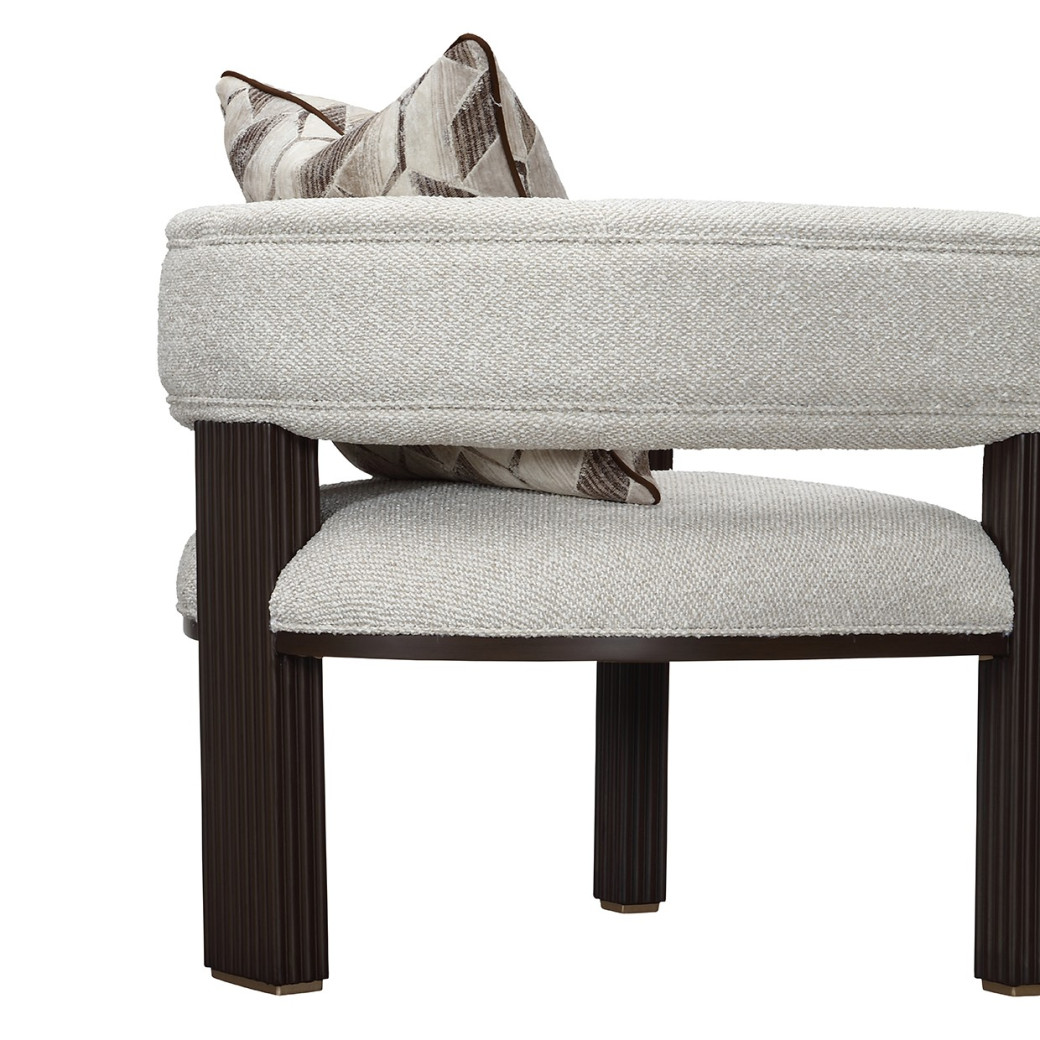 Accent Chair West Kensington Collection by Michael Amini  9096834-BUFF-417