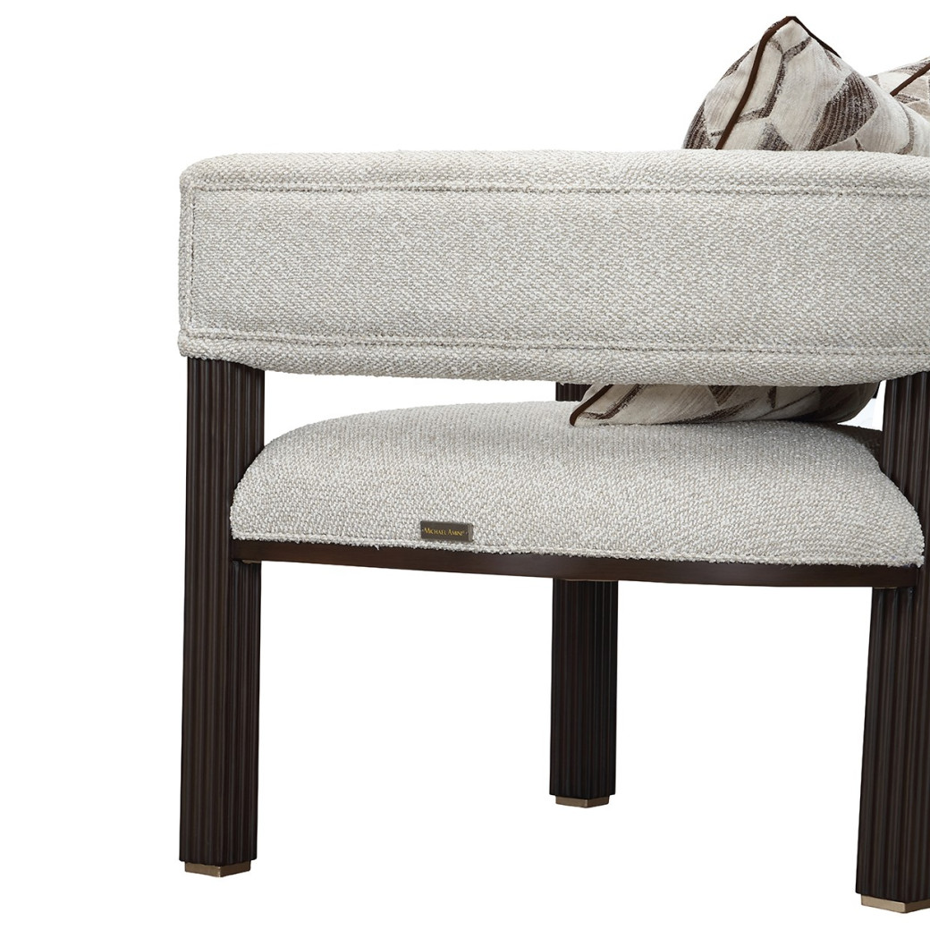 Accent Chair West Kensington Collection by Michael Amini  9096834-BUFF-417