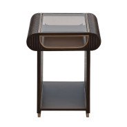 End Table Espresso Finish West Kensington Collection By Michael Amini  9096202-417