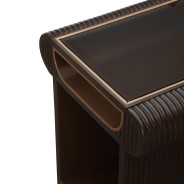 End Table Espresso Finish West Kensington Collection By Michael Amini  9096202-417