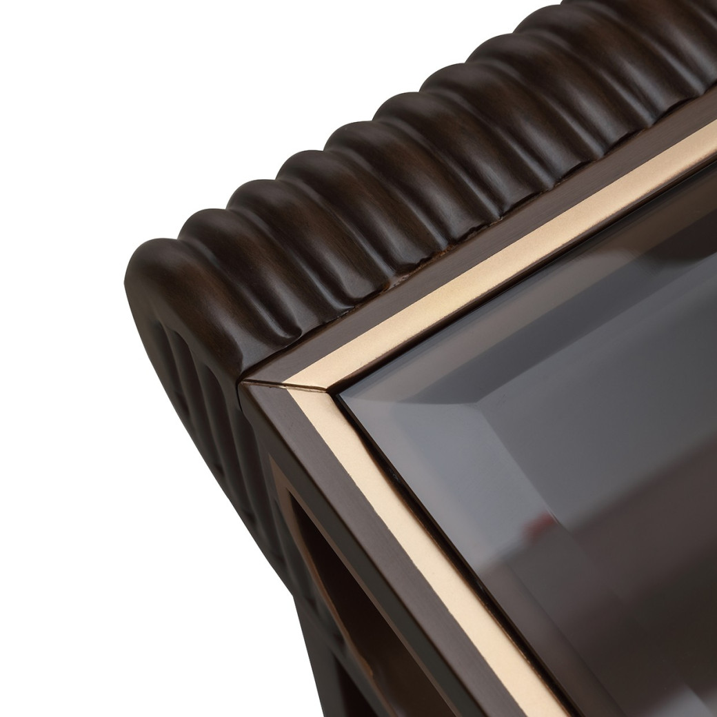 End Table Espresso Finish West Kensington Collection By Michael Amini  9096202-417