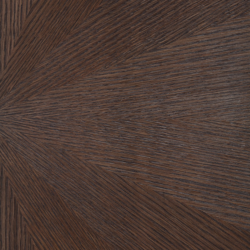 5PC Round Dining Table Espresso Finish West Kensington Collection by Michael Amini  9096001-417