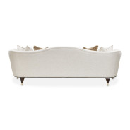 Paris Chic Sofa Cremini Espresso Collection By Michael Aminni NF9003815-CRMNI-409