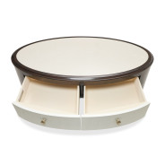 Oval Cocktail Table Paris Chic Collection By Michael Amini