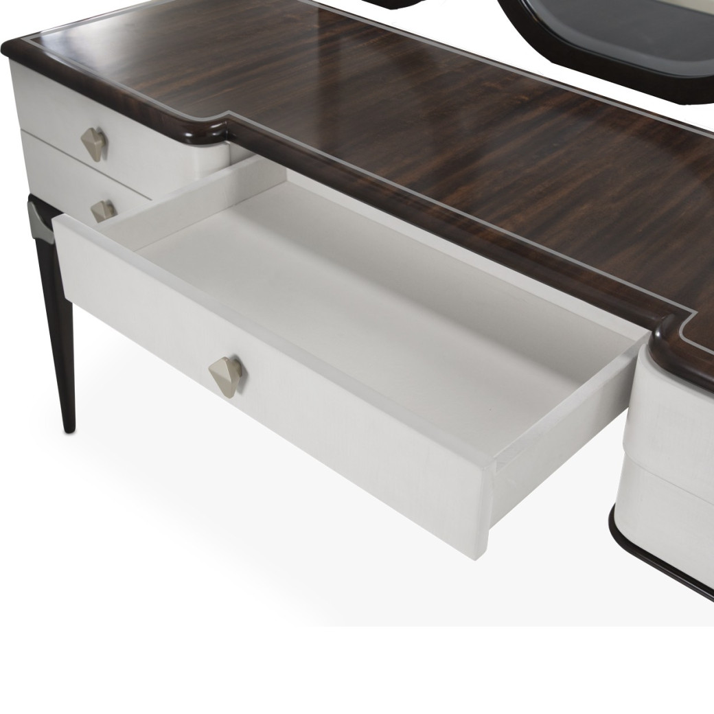 Paris Chic Vanity Desk By Michael Amini