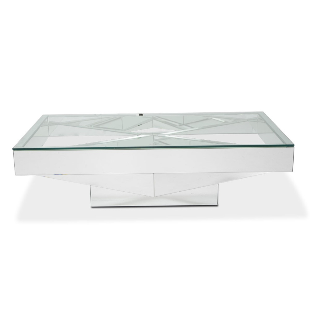 Rectangular Cocktail Table 1389 Montreal Collection By Michael Amini