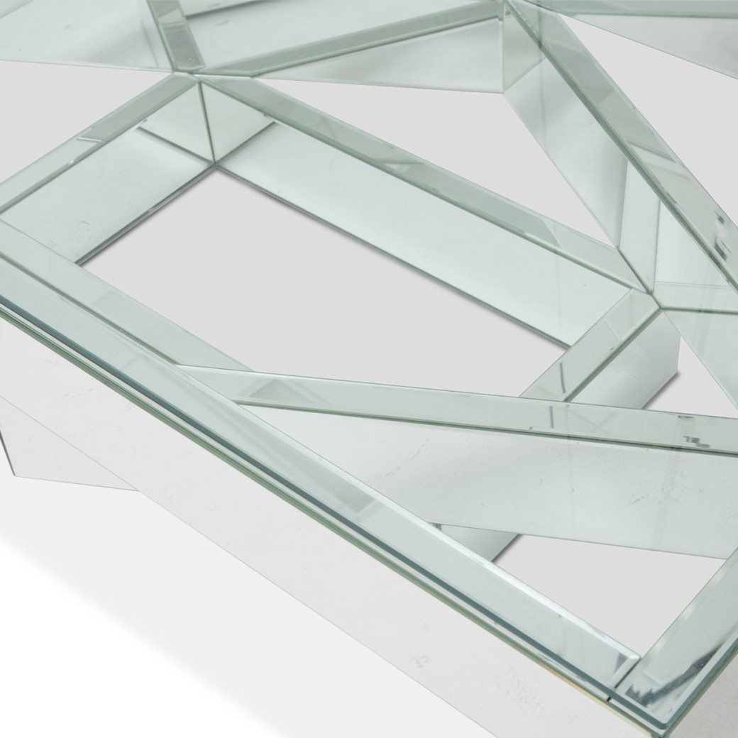 Rectangular Cocktail Table 1389 Montreal Collection By Michael Amini
