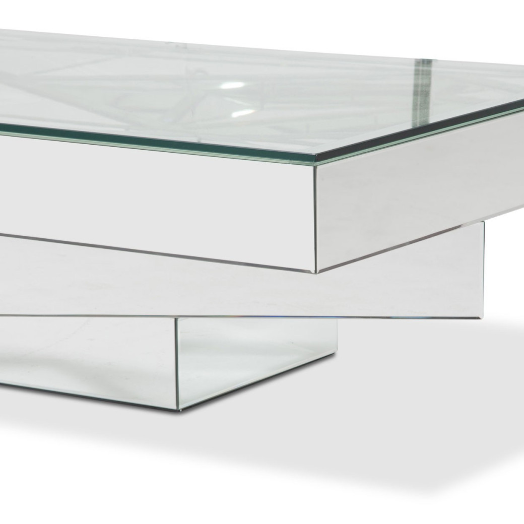 Rectangular Cocktail Table 1389 Montreal Collection By Michael Amini