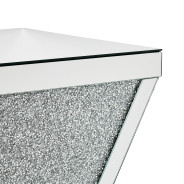 End Table Mirrored 1456H Montreal Collection By Michael Amini