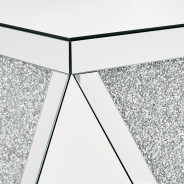 End Table Mirrored 1456H Montreal Collection By Michael Amini
