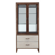 Display Cabinet Walnut Houston Collection by Michael Amini 9095209-416