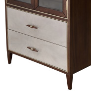 Display Cabinet Walnut Houston Collection by Michael Amini 9095209-416