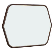 Wall Mirror Walnut Houston Collection by Michael Amini 9095260-416