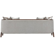 Sofa Walnut Finish Houston Collection by Michael Amini 9095815-PBL-416