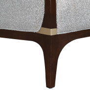 Matching Chair Walnut Finish Houston Collection by Michael Amini  9095835-PBL-416