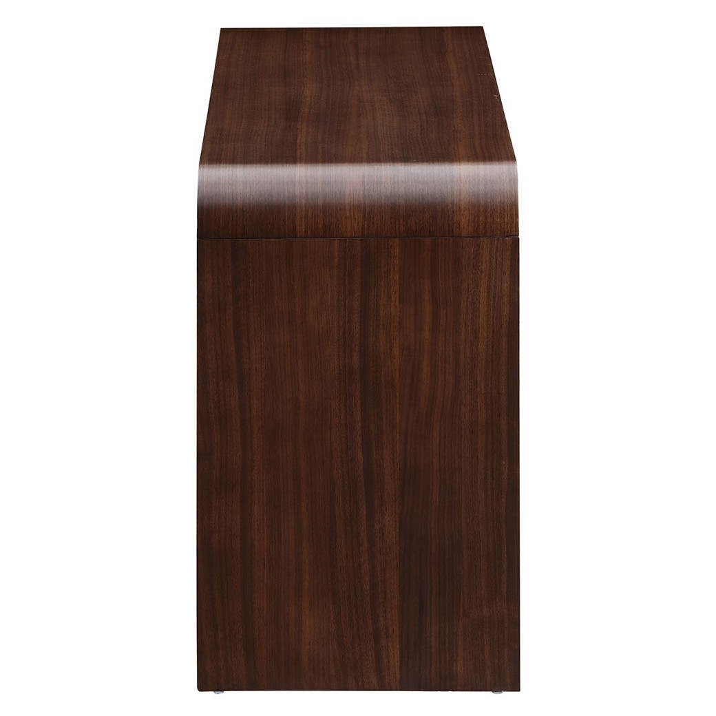 Vanity Desk Walnut Houston Collection by Michael Amini 9095058-416