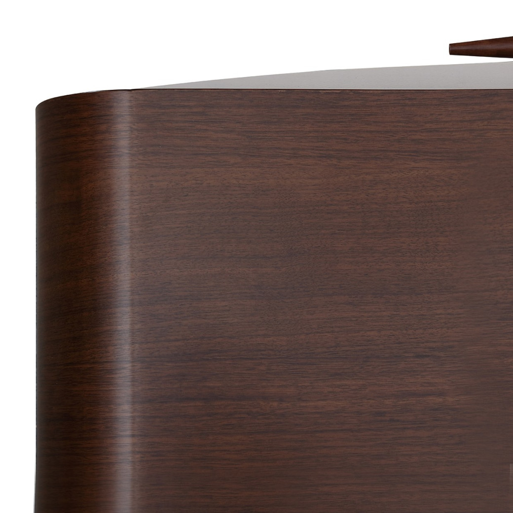 1-Drawer Nightstand Walnut Houston Collection by Michael Amini  9095040-416