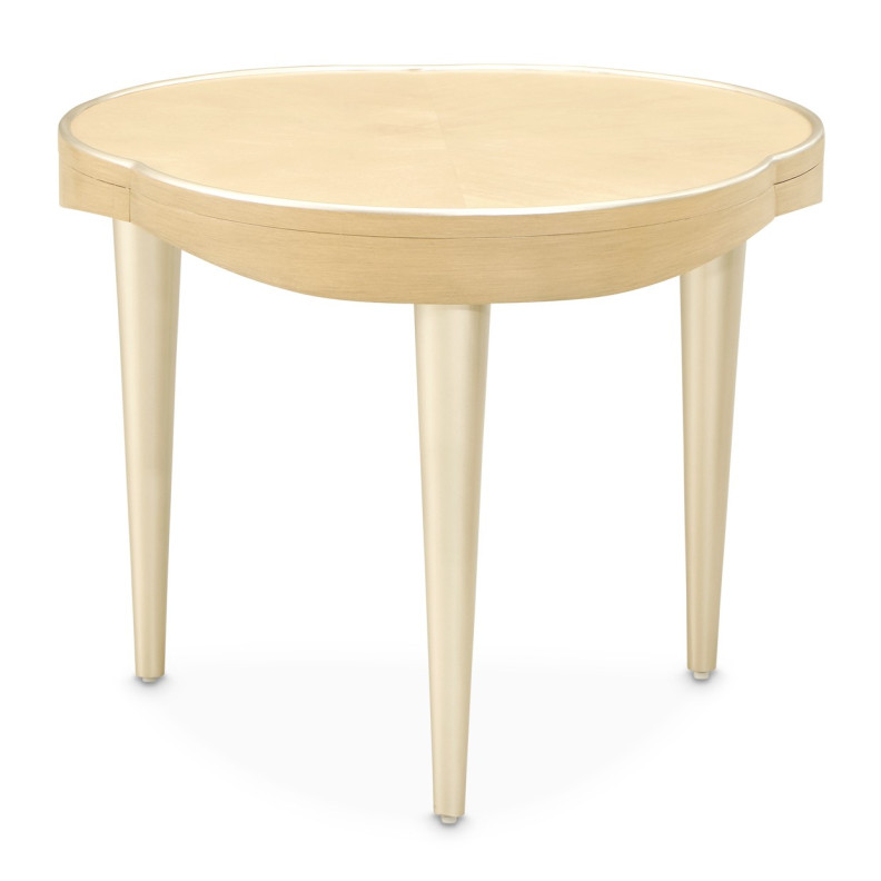 Camellia Field End Table Caramel Collection by Michael Amini  9090205-134