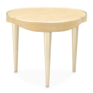Camellia Field End Table Caramel Collection by Michael Amini  9090205-134