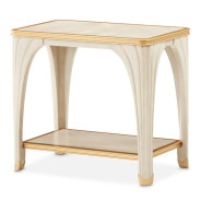 Rect. End Table Silver Mist La Terrazza Collection by Michael Amini 9092202-823