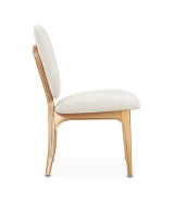 Vanity Chair Warm Pecan Camellia Field Collection by Michael Amini  9090244-400