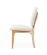 Vanity Chair Warm Pecan Camellia Field Collection by Michael Amini  9090244-400