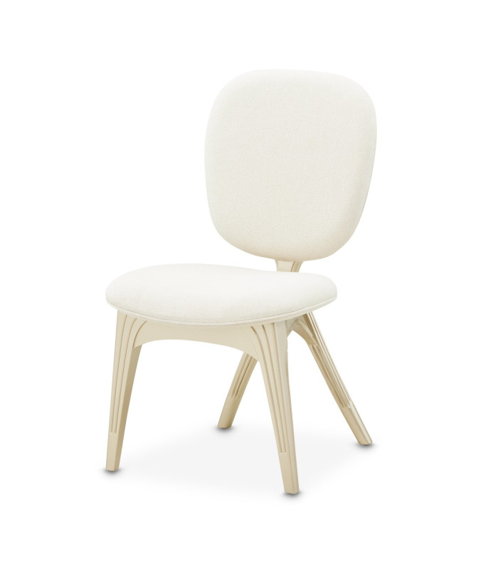 Vanity Chair Camellia Field Caramel Collection by Michael Amini  9090244-134