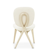 Vanity Chair Camellia Field Caramel Collection by Michael Amini  9090244-134