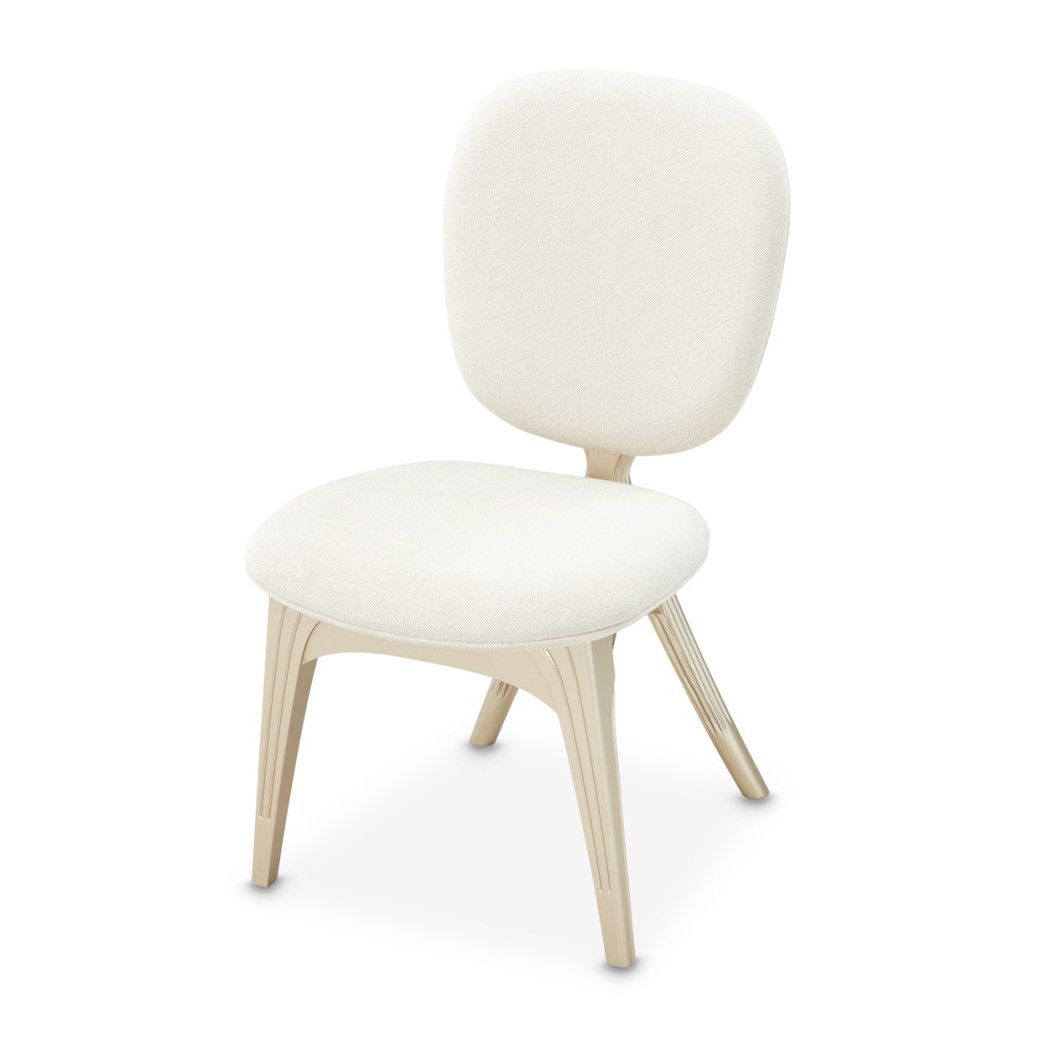 Vanity Chair Camellia Field Caramel Collection by Michael Amini  9090244-134