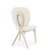 Vanity Chair Camellia Field Caramel Collection by Michael Amini  9090244-134