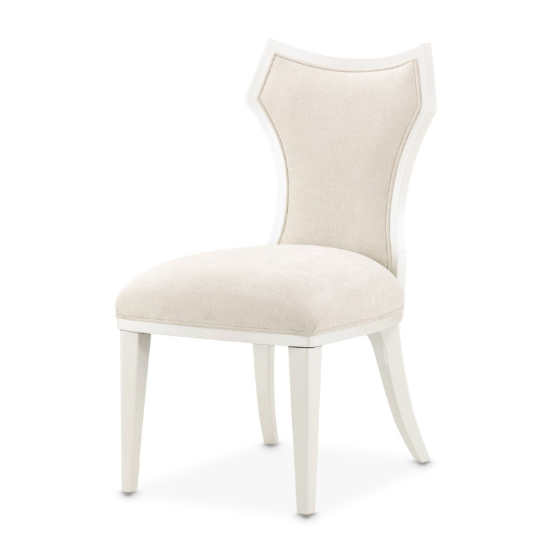 Vanity Chair Creamy Pearl La Marisia Collection By Michael Amini 9089244-112