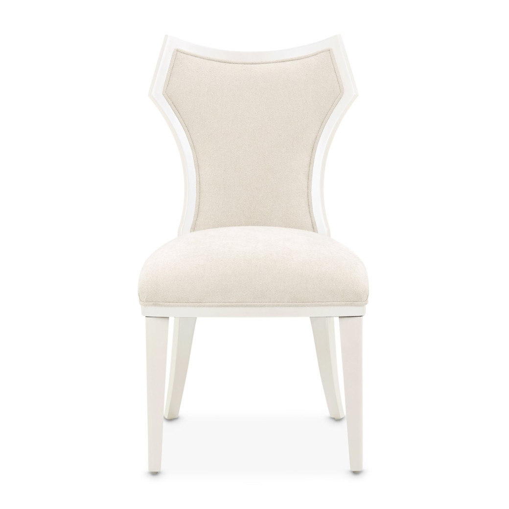 Vanity Chair Creamy Pearl La Marisia Collection By Michael Amini 9089244-112