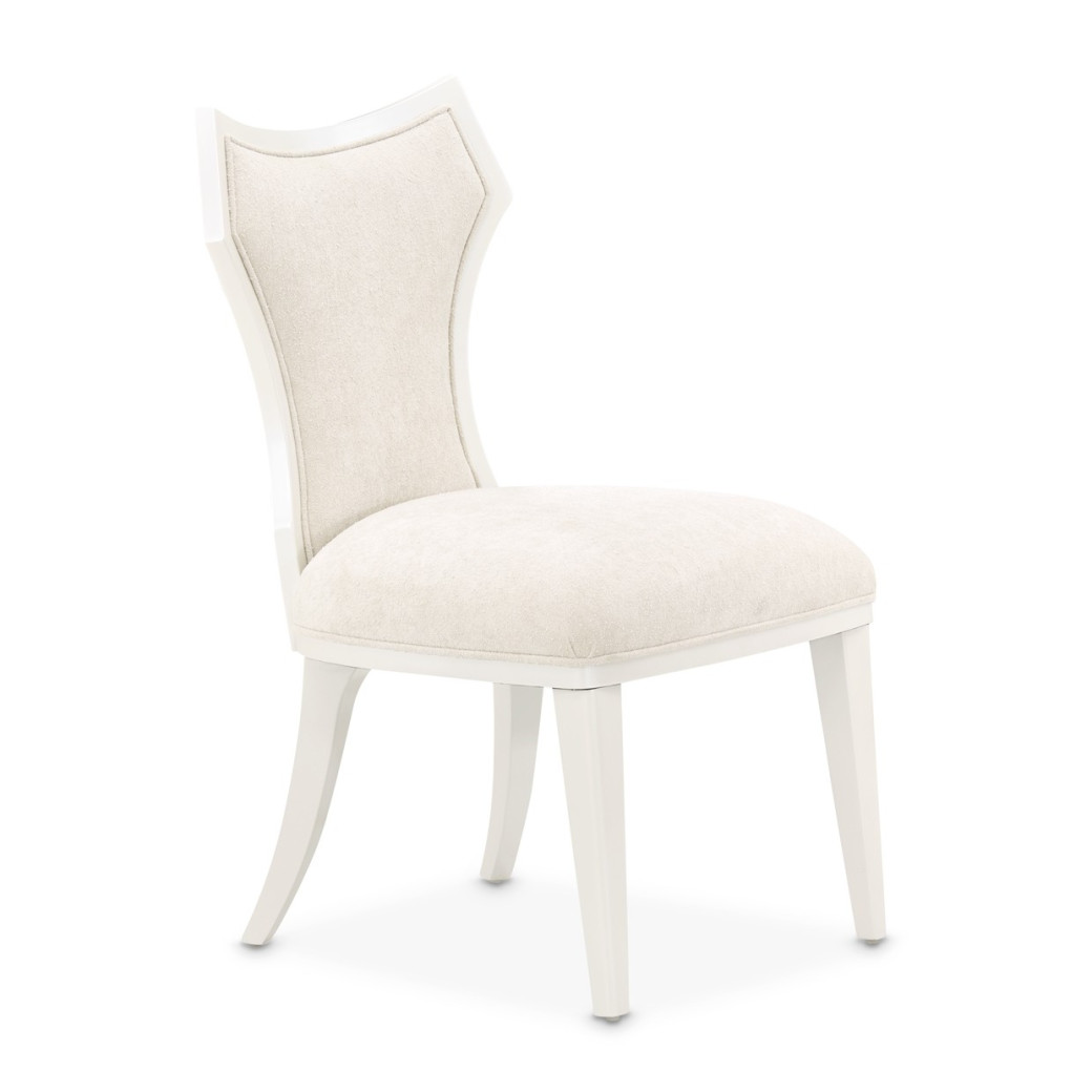 Vanity Chair Creamy Pearl La Marisia Collection By Michael Amini 9089244-112