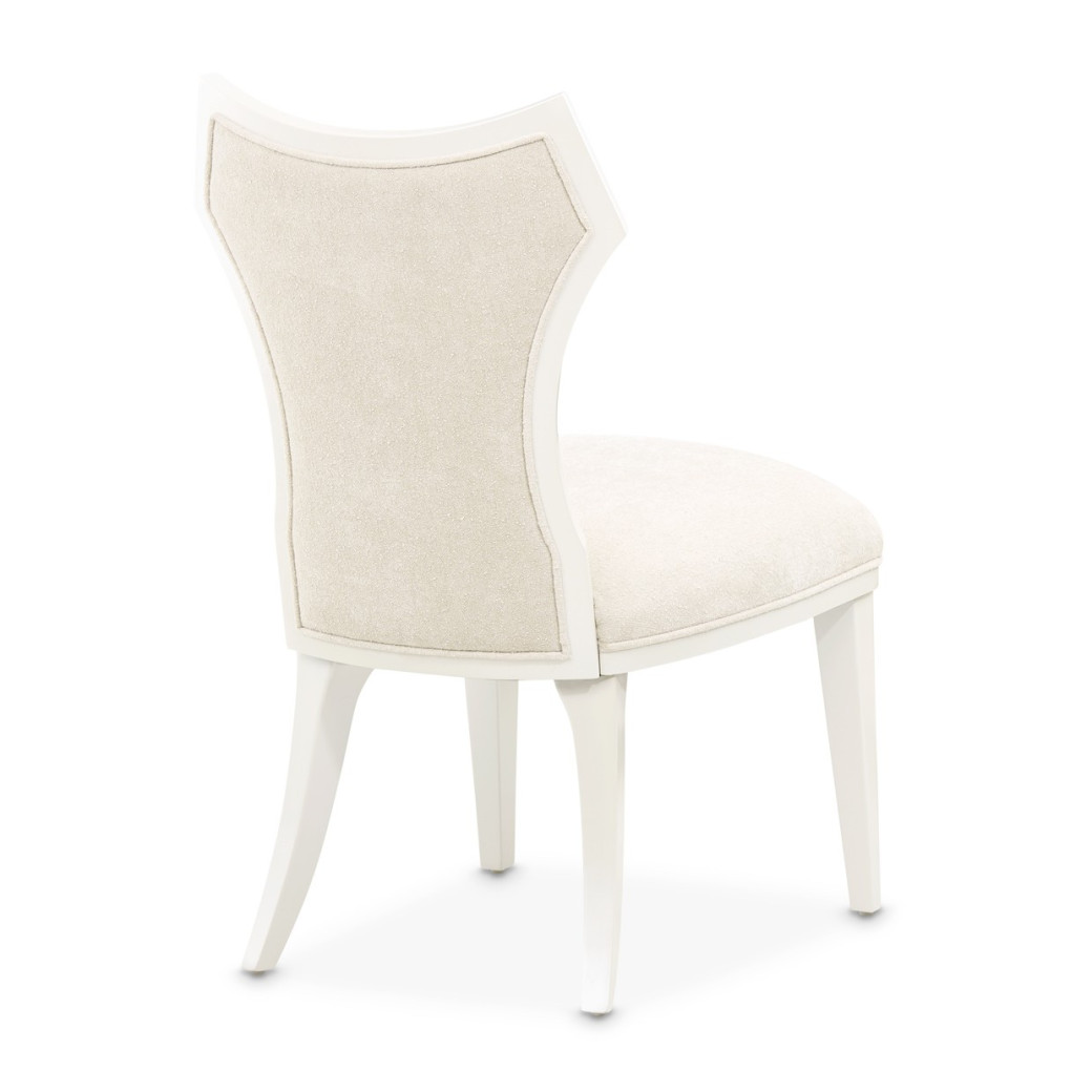 Vanity Chair Creamy Pearl La Marisia Collection By Michael Amini 9089244-112