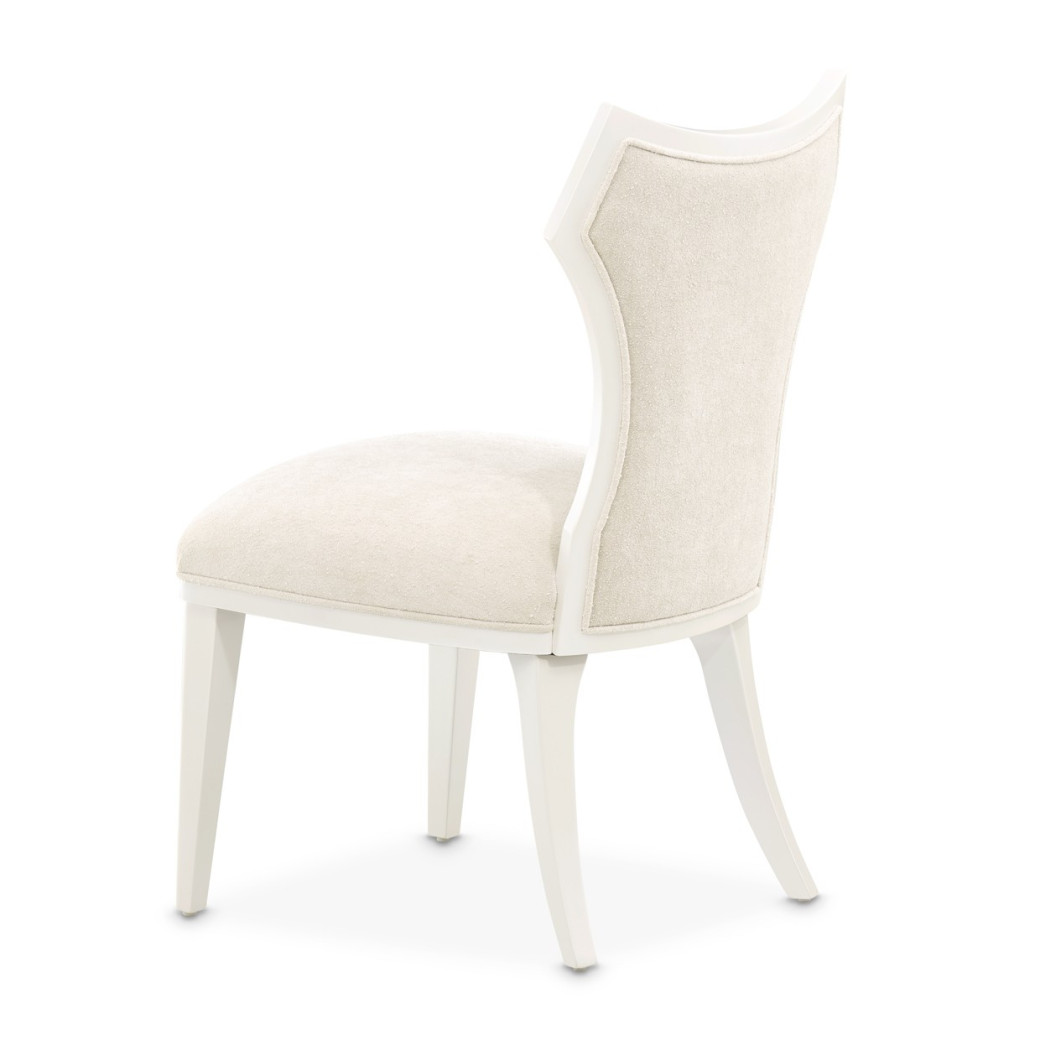 Vanity Chair Creamy Pearl La Marisia Collection By Michael Amini 9089244-112