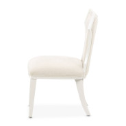 Vanity Chair Creamy Pearl La Marisia Collection By Michael Amini 9089244-112