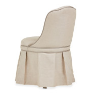Tufted Vanity Chair Villa Cherie Hazelnut Collection By Michael Amini  N9008804R-000
