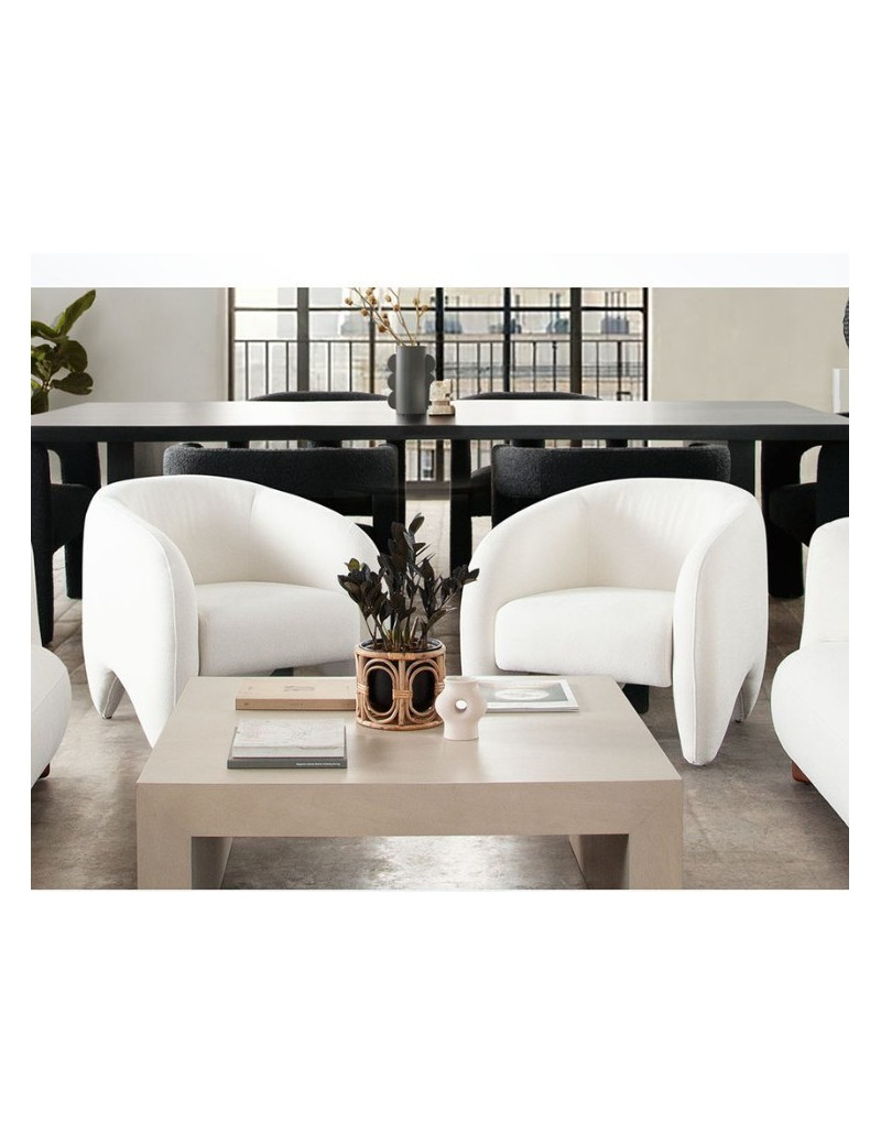 Link Collection Sofa Modern & Clean Design in Ivory Fabric By Diamond Sofa