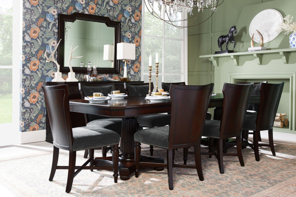 328221-1730 Revival Double Pedestal 7PC Dining Table by A.R.T. Furniture Collections