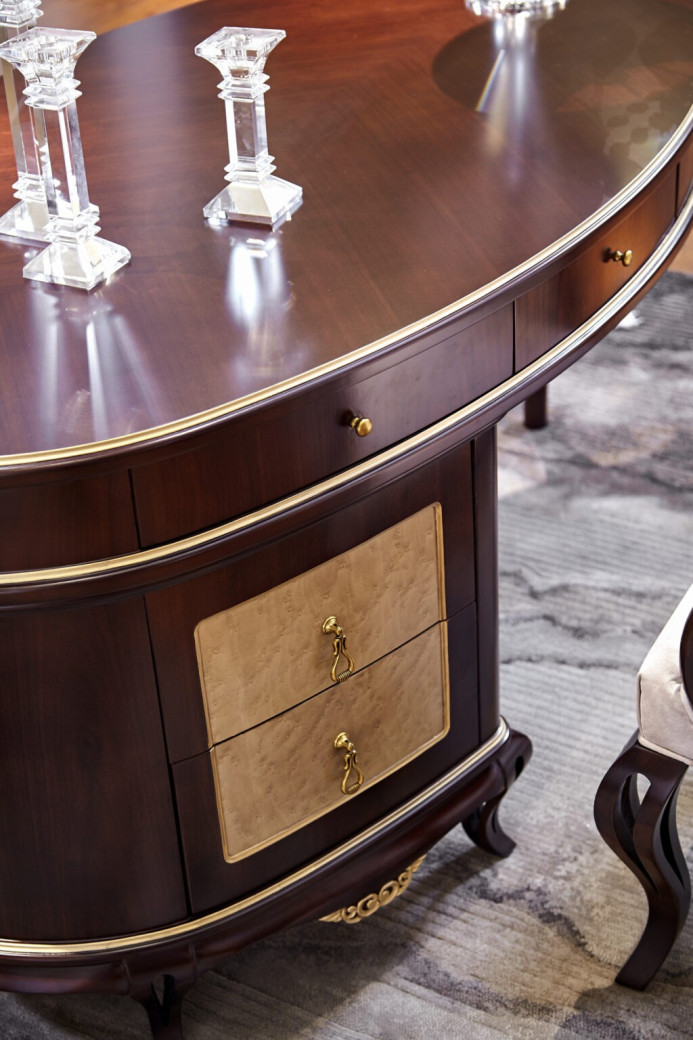 E71 Italian Luxury Executive Desk | Infinity Furniture Import
